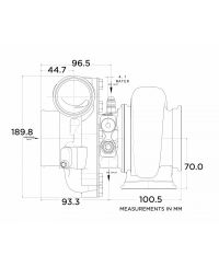 TURBO GARRETT Super-core G30-660