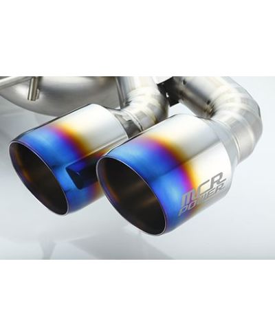 SILENCIEUX TITANE Ø90 MM NISSAN R35 GT-R - MCR