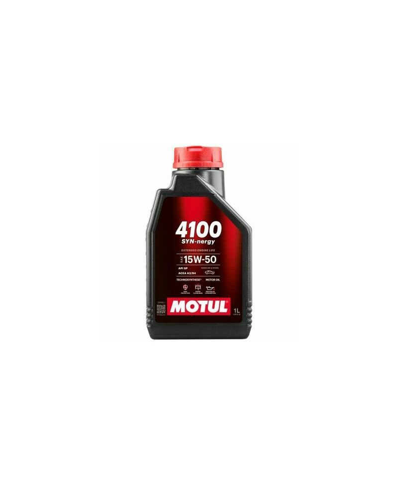 HUILE MOTEUR 4100 SYN-nergy 15W50 MOTUL - 1L
