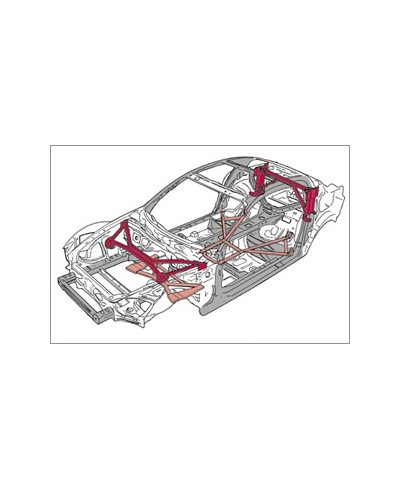 BARRE ANTI-RAPPROCHEMENT MAZDA RX8 AUTOEXE 