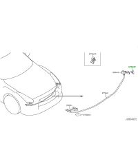 CACHE LAVE PHARE GAUCHE R35 GTR NISSAN