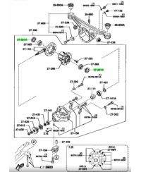 CALE DE REGLAGE DIFFERENTIEL MX5 - MAZDA