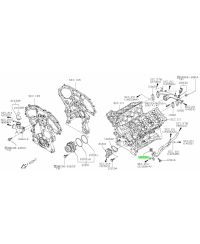 JOINT CANALISATION EAU VQ NISSAN