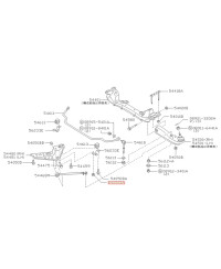 ECROU CAVALIER BARRE ANTI ROULIS AVANT NISSAN 