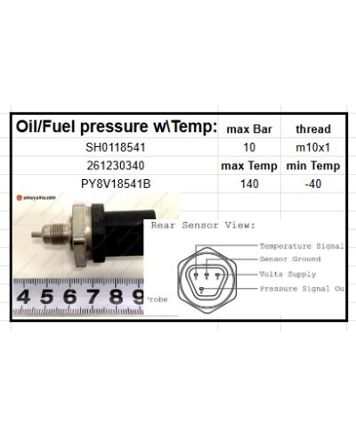 FAISCEAU CAPTEURS / SONDES AVEC FILS VOLANTS POUR INTERFACE DE GESTION SANS FIL POWER FC APEXI WITE