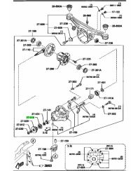 JOINT SPI PIGNON DIFFERENTIEL ARRIERE MAZDA