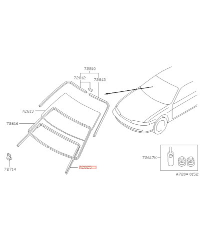 ENJOLIVEUR PAREBRISE S14 NISSAN