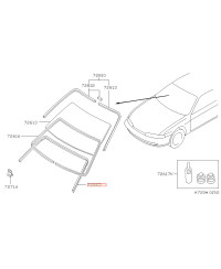 ENJOLIVEUR PAREBRISE S14 NISSAN