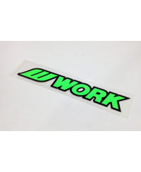 STICKERS WORK WHEELS FLUO