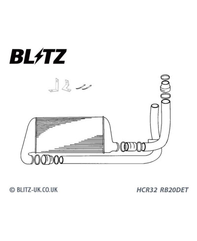 KIT ECHANGEUR BLITZ SE pr R32gtst
