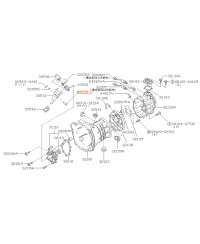 SET AXE FOURCHETTE EMBRAYAGE TIRE R33 GTR R34 GTT NISSAN