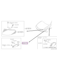 VEILLEUSE TYPE US S14 NISSAN