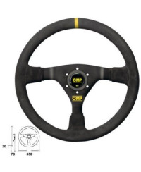 VOLANT TULIPE PEAU RETOURNEE WRC OMP