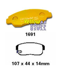  JEUX PLAQUETTES ARRIERE RX8 EBC