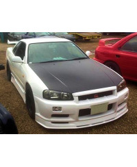 PARECHOC AVANT FIBRE TYPE GTR R34 EPR