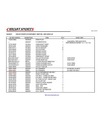 POCHETTE JOINTS MOTEUR SR20 RED TOP CIRCUIT SPORT