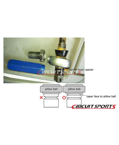 ROTULES DIRECTION UNIBALL 350Z CIRCUIT SPORT