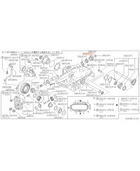 JOINT SPI ENTREE PONT AVANT R32 R33 R34 GTR