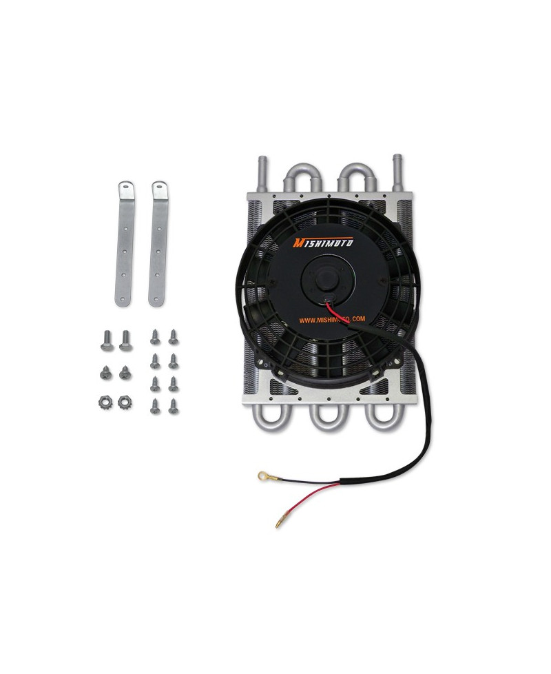 KIT RADIATEUR PONT DA.BOITE DE VITESSE AVEC VENTILATEUR MISHIMOTO 