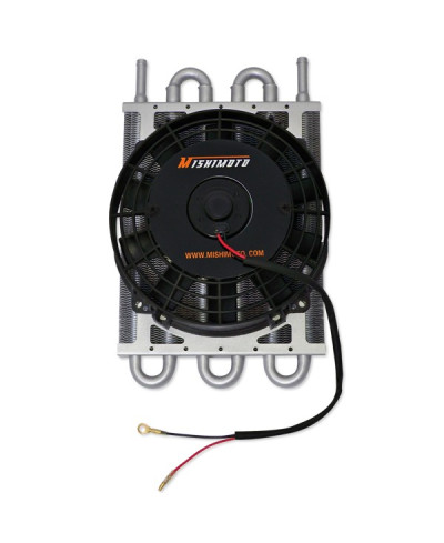 KIT RADIATEUR PONT DA.BOITE DE VITESSE AVEC VENTILATEUR MISHIMOTO 