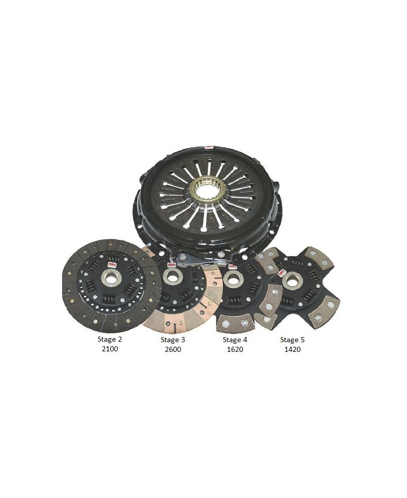 KIT EMBRAYAGE RENFORCE STAGE 1 A 4 HONDA H F SERIES COMPETITION CLUTCH