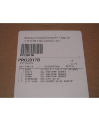 POCHETTE JOINTS BAS MOTEUR RB20 RB25 RB26 COMETIC