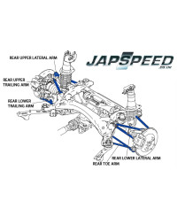 BRAS INFERIEUR REGLABLE RX8 JAPSPEED