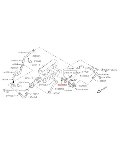 JOINT ACTUATEUR RALENTI CA18DET NISSAN