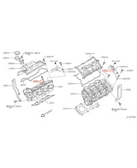 VIS CULASSE GTR R35 NISSAN