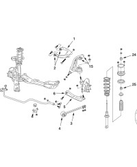 SILENTBLOC SUPERIEUR PIVOT R33 R34 NISMO