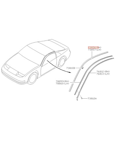 ENJOLIVEURS PARE BRISE 300ZX NISSAN