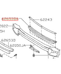 ABSORBEUR PARE CHOC AVANT Z32 300ZX NISSAN