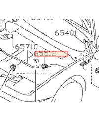 SILENTBLOC BARRE CAPOT S13 NISSAN