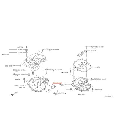 JOINT PAPILLON VQ35DE NISSAN