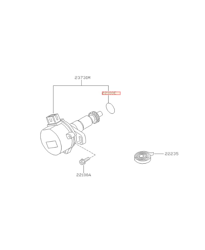 JOINT CAS SR20DET NISSAN