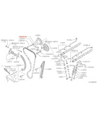 GUIDE CHAINE DISTRIBUTION SR20DET NISSAN