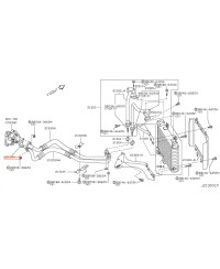 JOINT SUPPORT FILTRE GTR R35 NISSAN