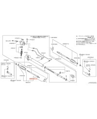 SILENTBLOC AVANT DE PONT ARRIERE 350Z
