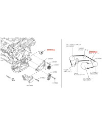 GALET FIXE COURROIE ACCESSOIRE 350Z