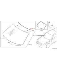 ENJOLIVEUR PARE BRISE GTR R35 NISSAN