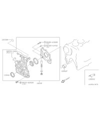 JOINT TORIQUE POMPE A HUILE SR20DET NISSAN