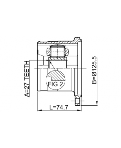 KIT REPARATION CARDAN