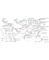 SILENTBLOC TIRANT CHASSE AVANT S14 S15 R33 R34