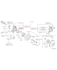 SILENTBLOC TRAIN ARRIERE 200SX SKYLINE