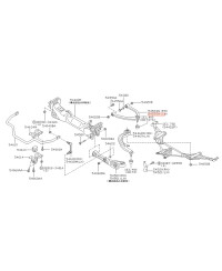 SILENTBLOC TRIANGLE AVANT SUPERIEUR 350Z