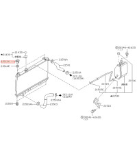VERROUILLAGE RADIATEUR 350Z NISSAN