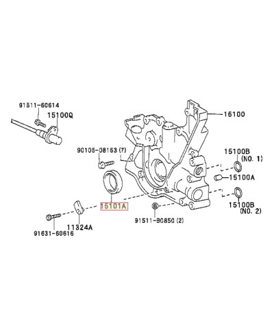 JOINT SPI VILEBREQUIN 2JZGTE TOYOTA