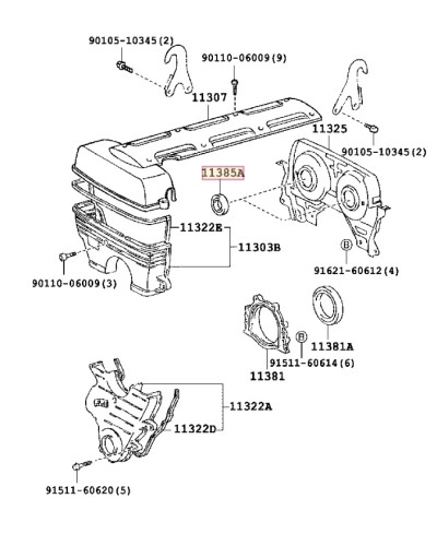 JOINT SPI ARBRE A CAME 2JZGTE TOYOTA