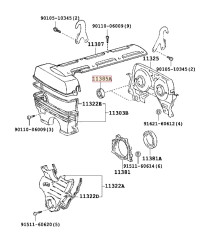 JOINT SPI ARBRE A CAME 2JZGTE TOYOTA