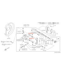 COULISSEAU ETRIER FREIN ARRIERE S13 S14